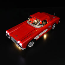 Load image into Gallery viewer, Lego Chevrolet Corvette 1961 10321 Light Kit