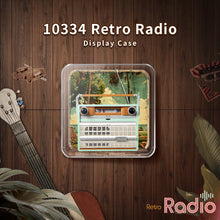 Load image into Gallery viewer, Lego 10334 Retro Radio Display Case - BrickFans