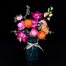 Load image into Gallery viewer, Lego Pretty Pink Flower Bouquet 10342 Light Kit