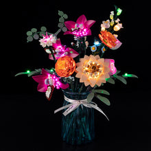 Load image into Gallery viewer, Lego Pretty Pink Flower Bouquet 10342 Light Kit