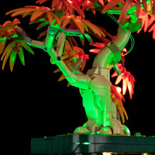 Load image into Gallery viewer, Lego Japanese Red Maple Bonsai Tree 10348 Light Kit