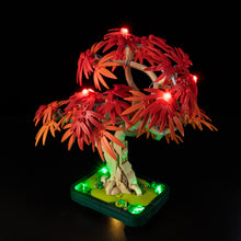 Load image into Gallery viewer, Lego Japanese Red Maple Bonsai Tree 10348 Light Kit
