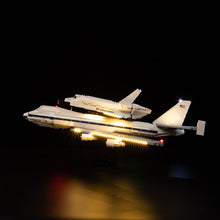 Load image into Gallery viewer, Lego Shuttle Carrier Aircraft 10360 Light Kit