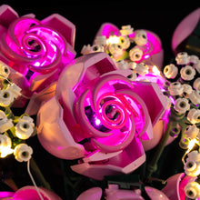 Load image into Gallery viewer, Lego Bouquet of Pink Roses 10374 Light Kit