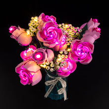 Load image into Gallery viewer, Lego Bouquet of Pink Roses 10374 Light Kit