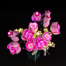 Load image into Gallery viewer, Lego Bouquet of Pink Roses 10374 Light Kit