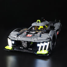 Load image into Gallery viewer, Lego PEUGEOT 9X8 24H Le Mans Hybrid Hypercar 42156 Light Kit - BrickFans