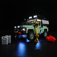 Load image into Gallery viewer, Lego Land Rover Classic Defender 90 10317 Light Kit - BrickFans