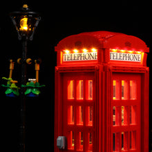 Load image into Gallery viewer, Lego Red London Telephone Box 21347 Light Kit