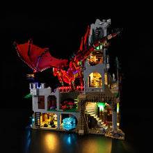 Load image into Gallery viewer, Lego Dungeons & Dragons Red Dragon's: Tale 21348 Light Kit