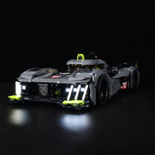 Load image into Gallery viewer, Lego PEUGEOT 9X8 24H Le Mans Hybrid Hypercar 42156 Light Kit - BrickFans