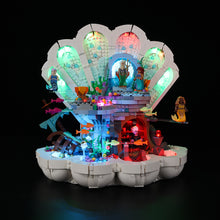 Load image into Gallery viewer, Lego The Little Mermaid Royal Clamshell 43225 Light Kit - BrickFans
