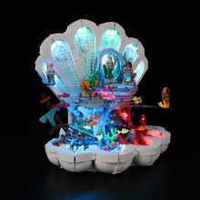 Load image into Gallery viewer, Lego The Little Mermaid Royal Clamshell 43225 Light Kit - BrickFans