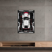 Load image into Gallery viewer, Lego 42096 Porsche 911 RSR Display Wallboard - BrickFans