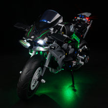Load image into Gallery viewer, Lego Kawasaki Ninja H2R Motorcycle 42170 Light Kit