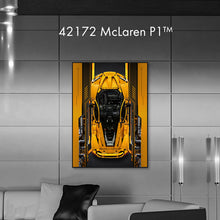 Load image into Gallery viewer, Lego 42172 McLaren P1 Display Wallboard - BrickFans