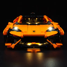 Load image into Gallery viewer, Lego Lamborghini Huracan Tecnica Orange 42196 Light Kit