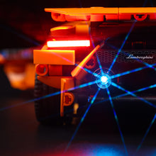 Load image into Gallery viewer, Lego Lamborghini Huracan Tecnica Orange 42196 Light Kit