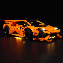 Load image into Gallery viewer, Lego Lamborghini Huracan Tecnica Orange 42196 Light Kit