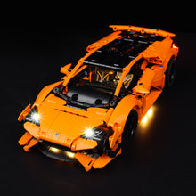 Load image into Gallery viewer, Lego Lamborghini Huracan Tecnica Orange 42196 Light Kit