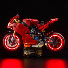 Load image into Gallery viewer, Lego Ducati Panigale V4 S Motorcycle 42202 Light Kit