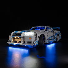 Load image into Gallery viewer, Lego 2 Fast 2 Furious Nissan Skyline GT-R (R34) Car 42210 Light Kit