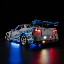 Load image into Gallery viewer, Lego 2 Fast 2 Furious Nissan Skyline GT-R (R34) Car 42210 Light Kit