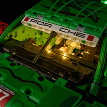Load image into Gallery viewer, Lego Porsche 911 GT3 R REXY AO Racing Car 42224 Light Kit - BrickFans
