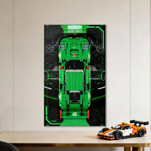 Load image into Gallery viewer, BrickFans Premium Acrylic Display Panel for LEGO® 42224 Porsche 911 GT3 R “Rexy” AO Racing Car - BrickFans