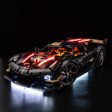 Load image into Gallery viewer, Lego Koenigsegg Sadair's Spear Megacar 42232 Light Kit