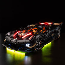 Load image into Gallery viewer, Lego Koenigsegg Sadair's Spear Megacar 42232 Light Kit