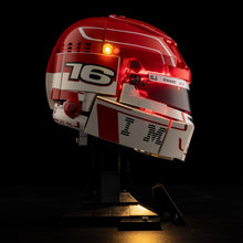 Load image into Gallery viewer, Lego Scuderia Ferrari HP Charles Leclerc Helmet 43014 Light Kit