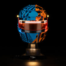 Load image into Gallery viewer, Lego McLaren Mastercard F1® Team Oscar Piastri Helmet 43017 Light Kit