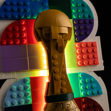 Load image into Gallery viewer, Lego FIFA World Cup 2026 Official Emblem 43032 Light Kit