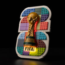 Load image into Gallery viewer, Lego FIFA World Cup 2026 Official Emblem 43032 Light Kit