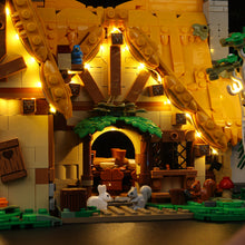 Load image into Gallery viewer, Lego Snow White and the Seven Dwarfs' Cottage 43242 Light Kit
