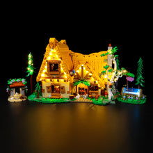 Load image into Gallery viewer, Lego Snow White and the Seven Dwarfs' Cottage 43242 Light Kit