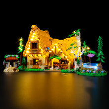 Load image into Gallery viewer, Lego Snow White and the Seven Dwarfs' Cottage 43242 Light Kit