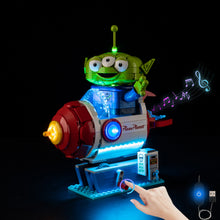 Load image into Gallery viewer, Lego Alien with Pizza Planet Rocket Ride 43307 Light Kit