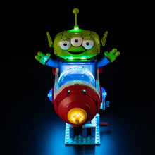 Load image into Gallery viewer, Lego Alien with Pizza Planet Rocket Ride 43307 Light Kit