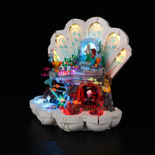 Load image into Gallery viewer, Lego The Little Mermaid Royal Clamshell 43225 Light Kit - BrickFans