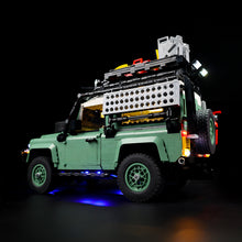 Load image into Gallery viewer, Lego Land Rover Classic Defender 90 10317 Light Kit - BrickFans