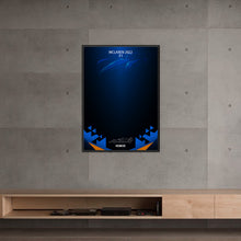 Load image into Gallery viewer, Lego 42141 McLaren Formula 1 Race Car Display Wallboard - BrickFans