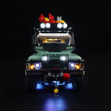 Load image into Gallery viewer, Lego Land Rover Classic Defender 90 10317 Light Kit - BrickFans