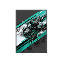 Load image into Gallery viewer, Lego 42171 Mercedes-AMG F1 W14 E Performance Display Wallboard - BrickFans