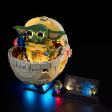 Load image into Gallery viewer, Lego Grogu with Hover Pram 75403 Light Kit