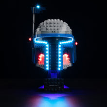 Load image into Gallery viewer, Lego Jango Fett Helmet 75408 Light Kit