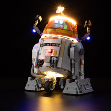 Load image into Gallery viewer, Lego Chopper (C1-10P) Astromech Droid 75416 Light Kit