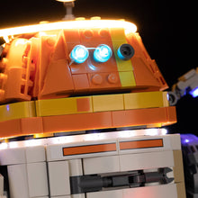 Load image into Gallery viewer, Lego Chopper (C1-10P) Astromech Droid 75416 Light Kit