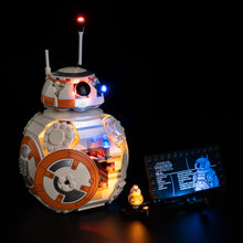 Load image into Gallery viewer, Lego BB-8 Astromech Droid 75452 Light Kit - BrickFans